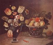 William Buelow Gould Flowers and Fruit USA oil painting reproduction